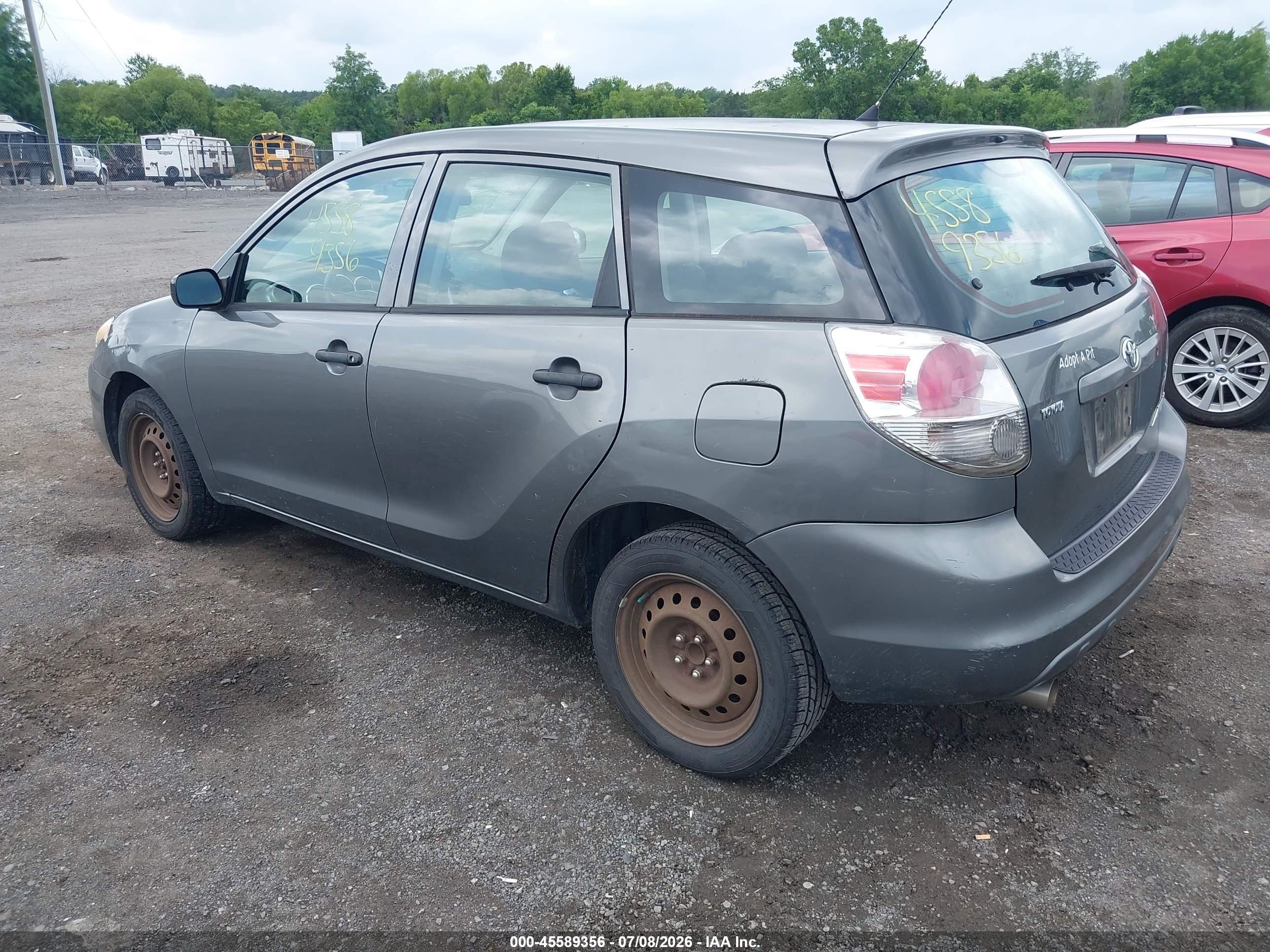 2006 Toyota Matrix   Gray vin: 2T1KR32E46C595068