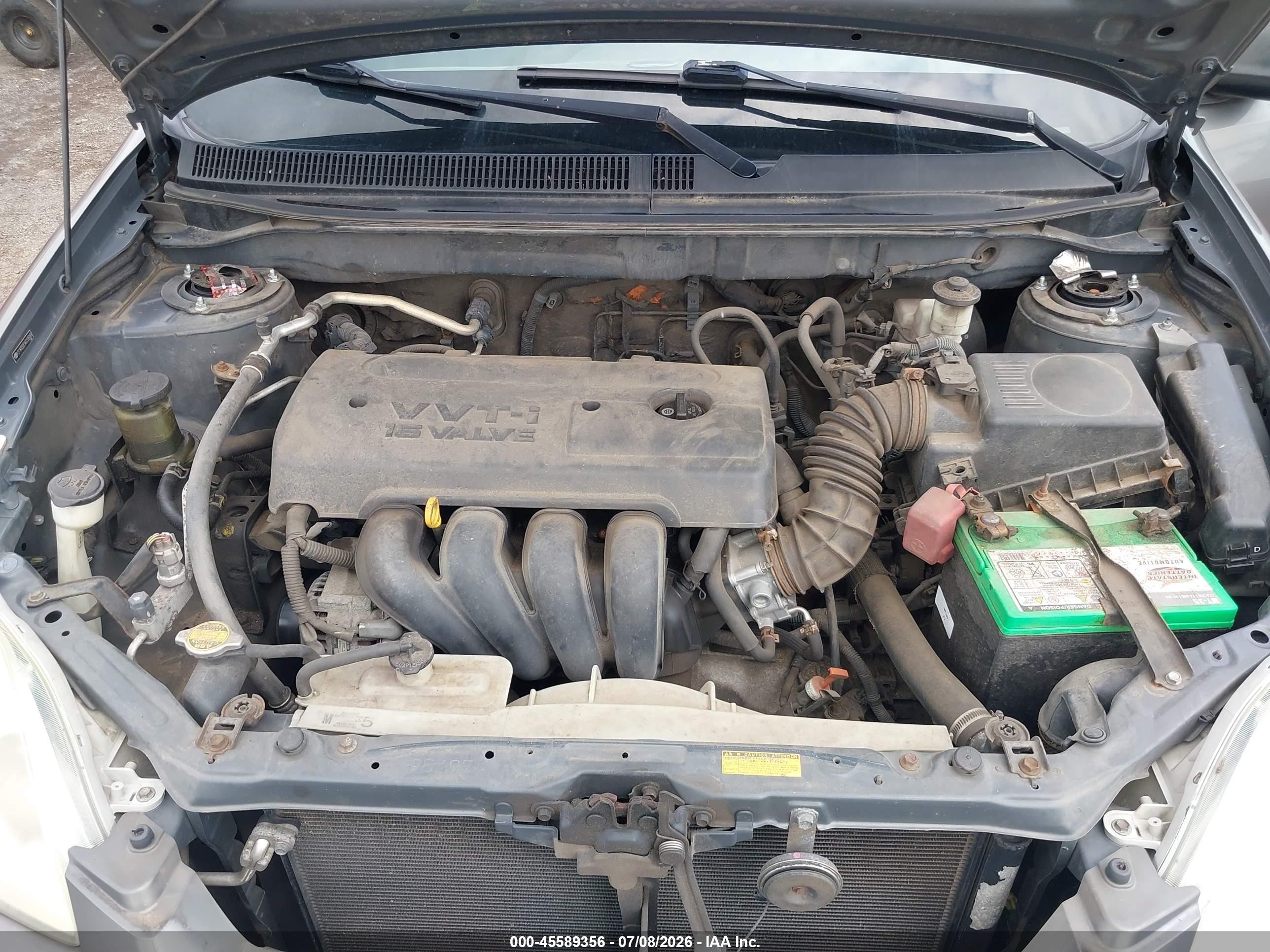 2006 Toyota Matrix   Gray vin: 2T1KR32E46C595068