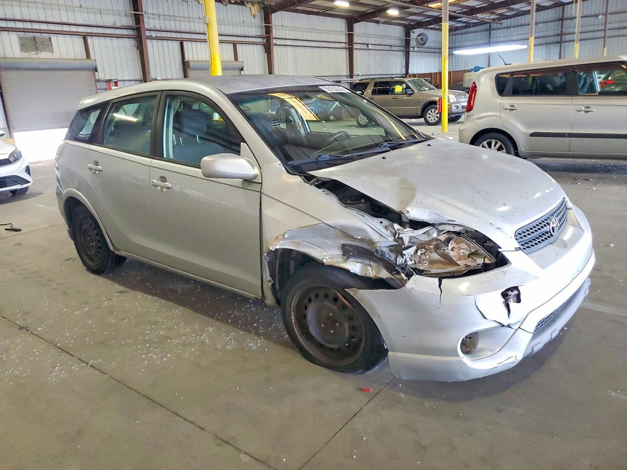 2006 Toyota Corolla Matrix Xr Silver vin: 2T1KR32E46C596687