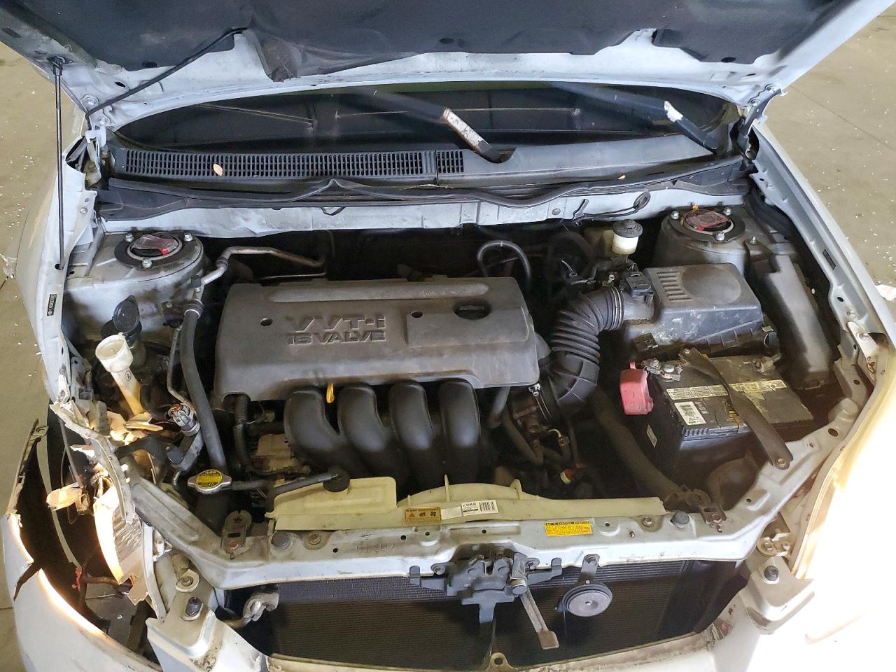 2006 Toyota Corolla Matrix Xr Silver vin: 2T1KR32E46C596687