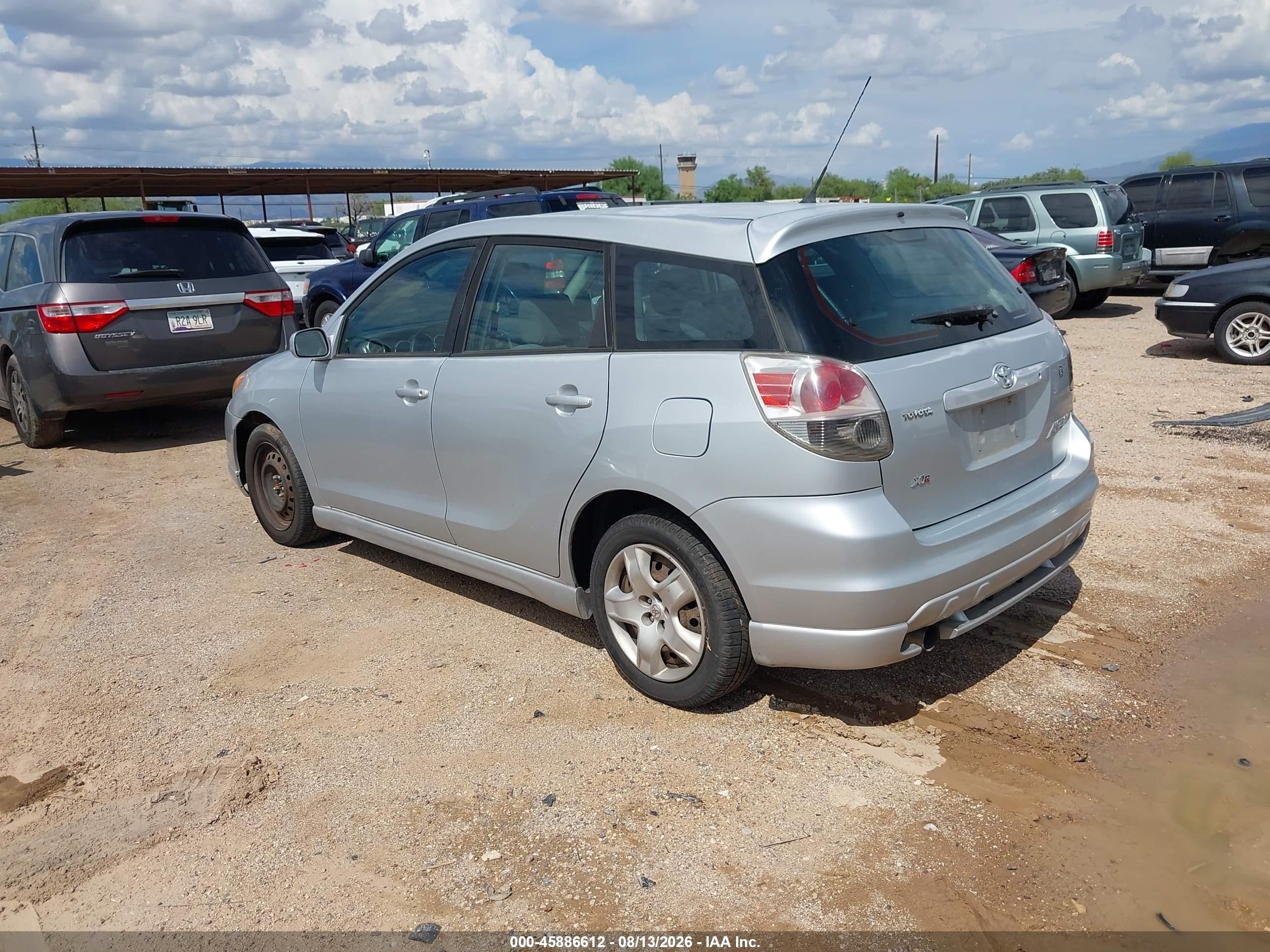 2007 Toyota Matrix Xr Silver vin: 2T1KR32E47C644724