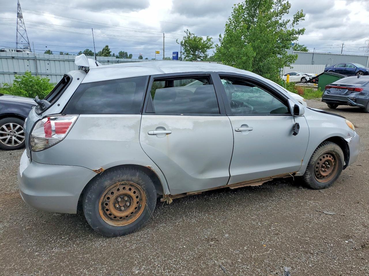2007 Toyota Corolla Matrix Xr Silver vin: 2T1KR32E47C674189