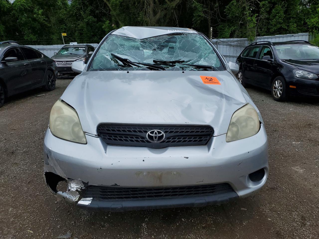 2007 Toyota Corolla Matrix Xr Silver vin: 2T1KR32E47C674189