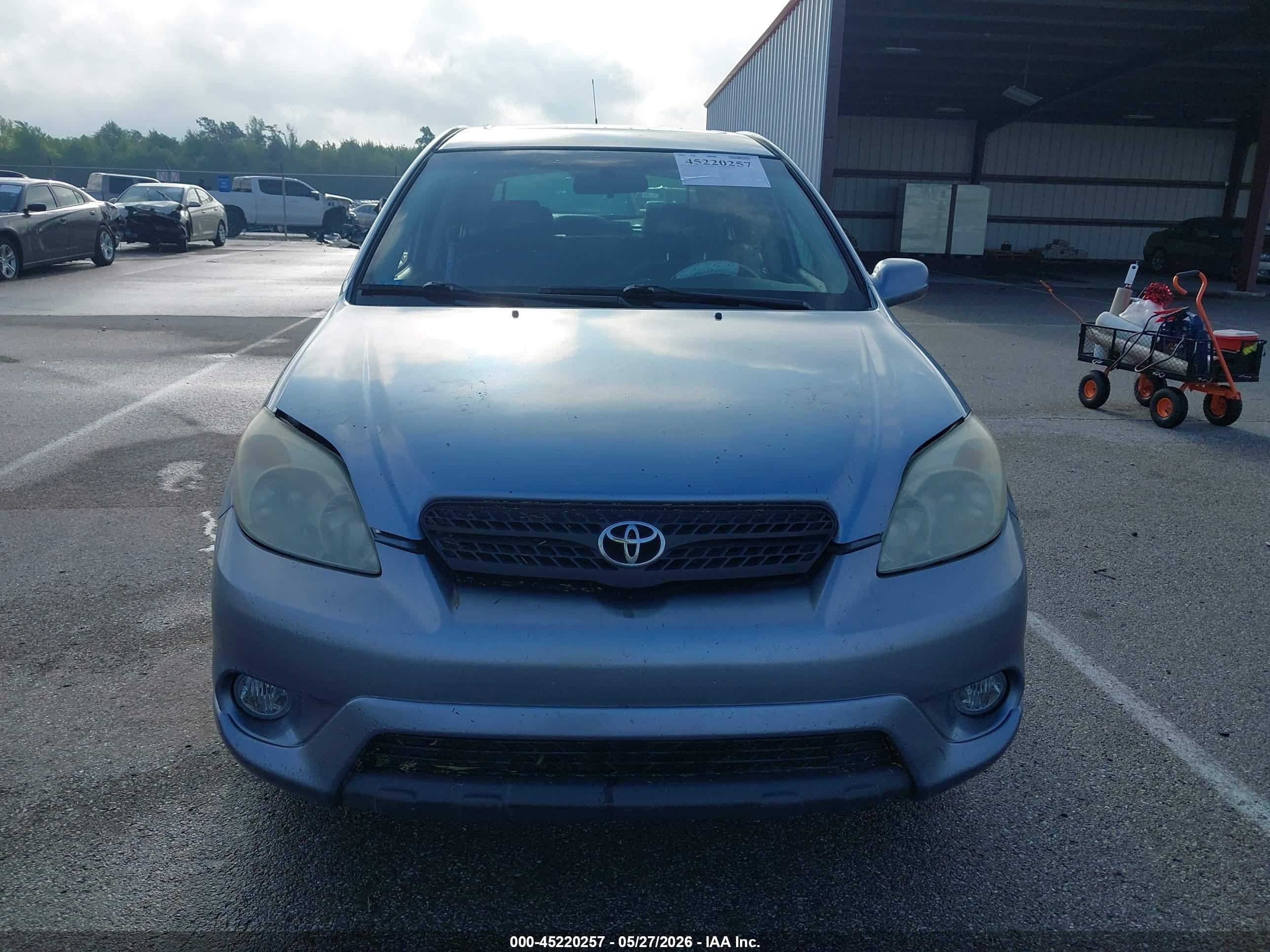 2007 Toyota Matrix Xr Синий vin: 2T1KR32E47C674953