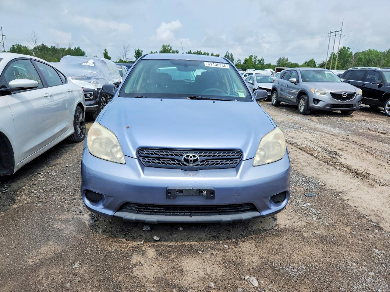 2007 Toyota Corolla Matrix Xr Blue vin: 2T1KR32E47C675407