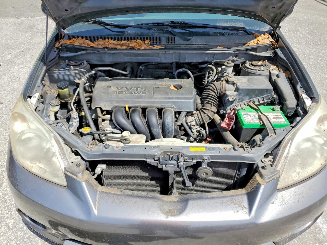 2007 Toyota Corolla Matrix Xr Серый vin: 2T1KR32E47C680641