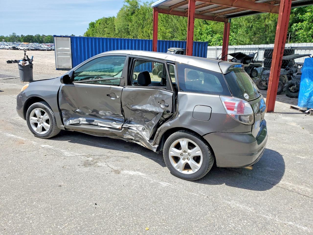 2007 Toyota Corolla Matrix Xr Серый vin: 2T1KR32E47C680641