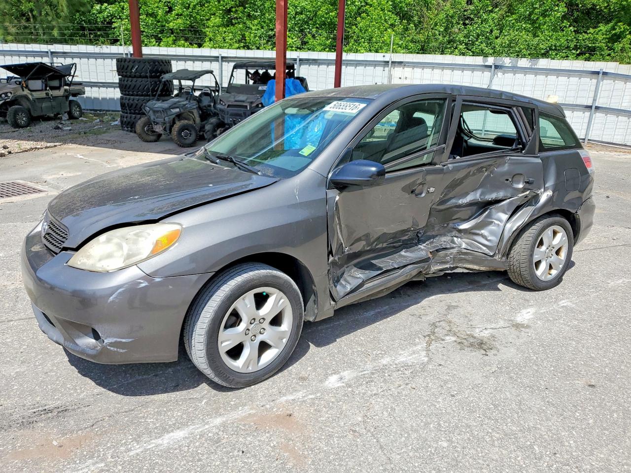2007 Toyota Corolla Matrix Xr Серый vin: 2T1KR32E47C680641