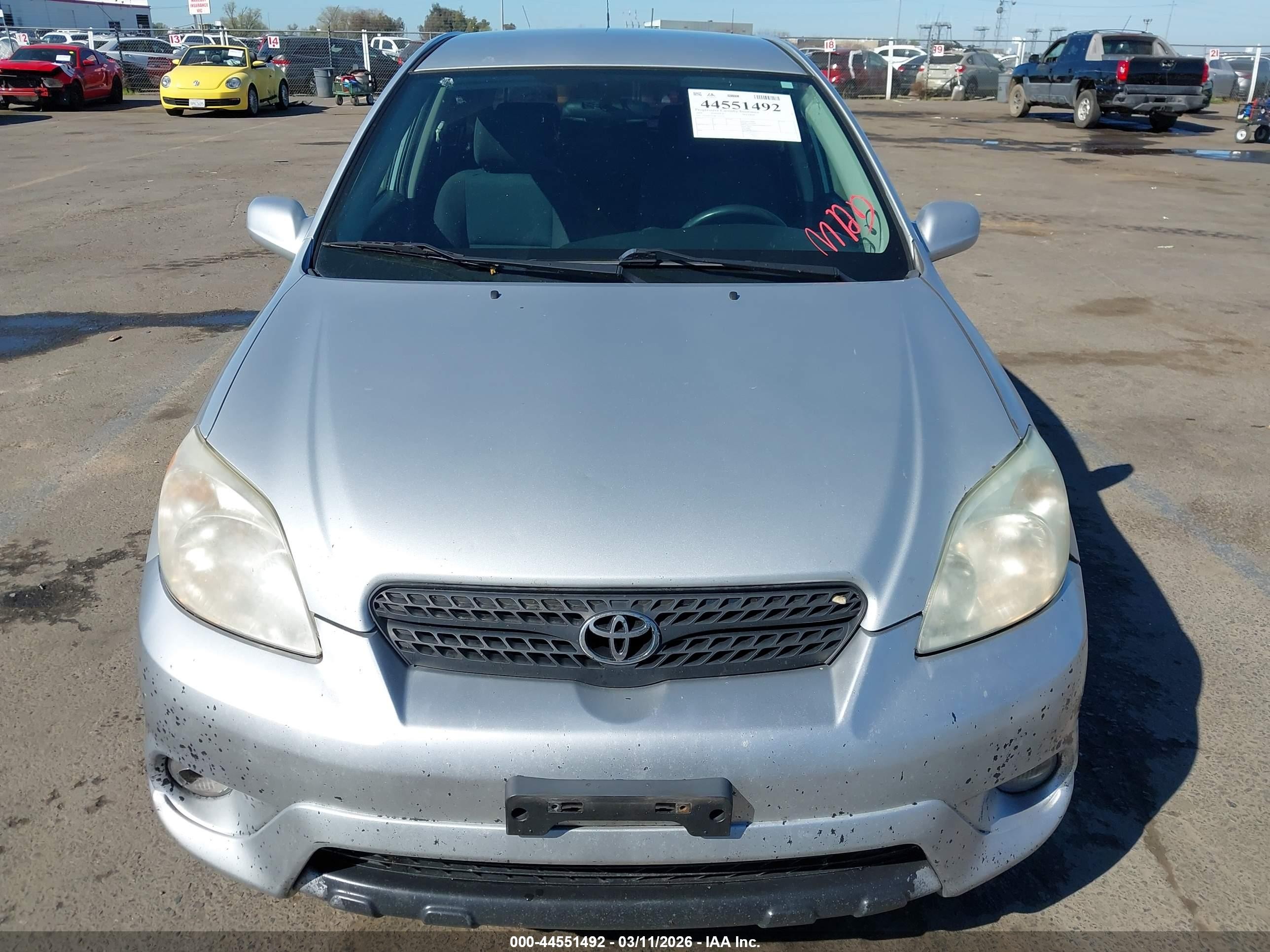 2008 Toyota Matrix Xr Серебряный vin: 2T1KR32E48C717172