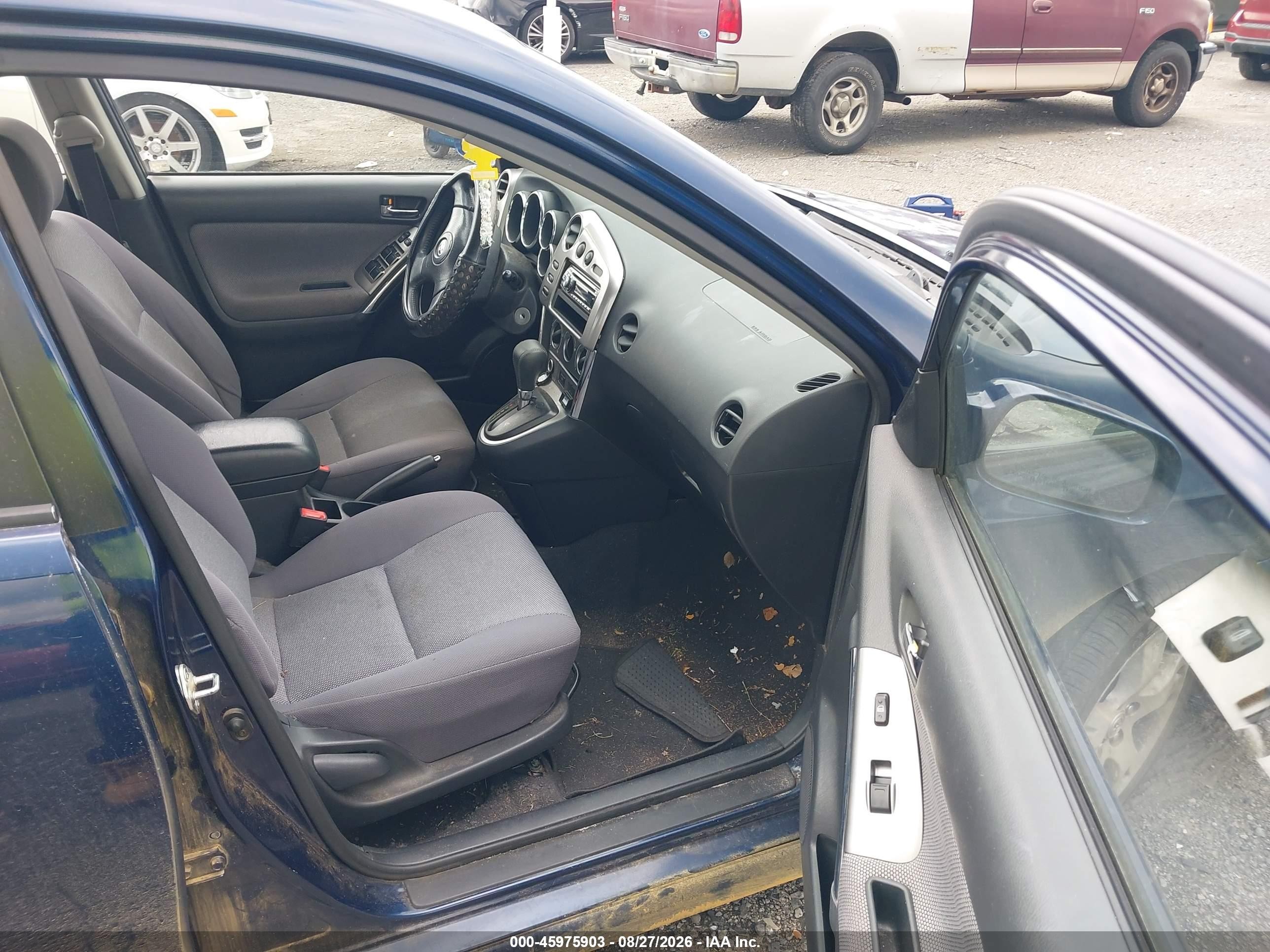 2003 Toyota Matrix Xr Синий vin: 2T1KR32E53C032171