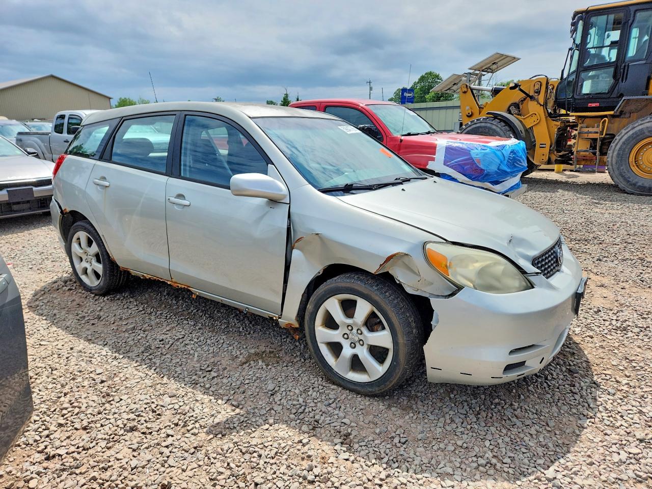 2003 Toyota Matrix Silver vin: 2T1KR32E53C054509