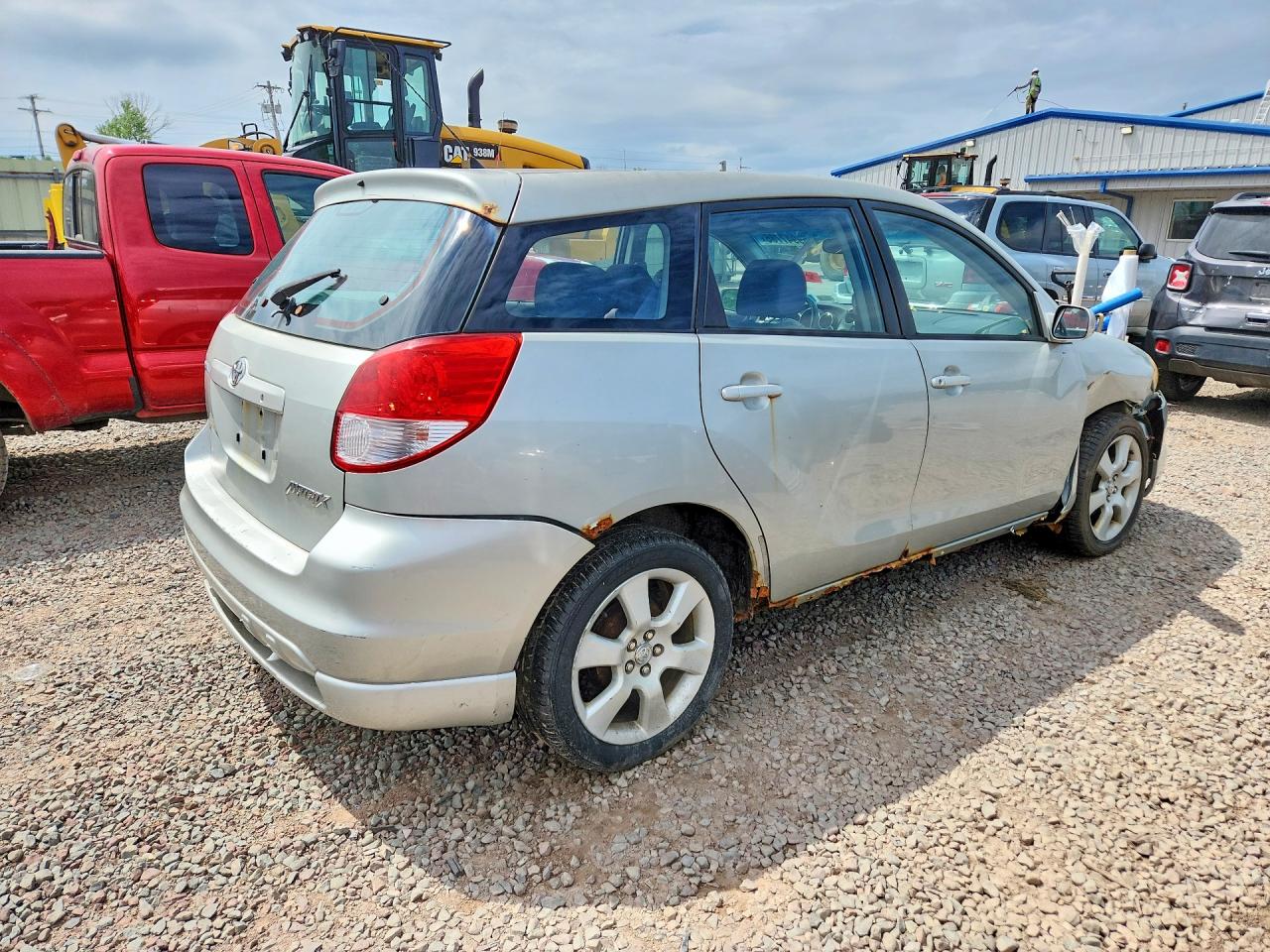 2003 Toyota Matrix Silver vin: 2T1KR32E53C054509