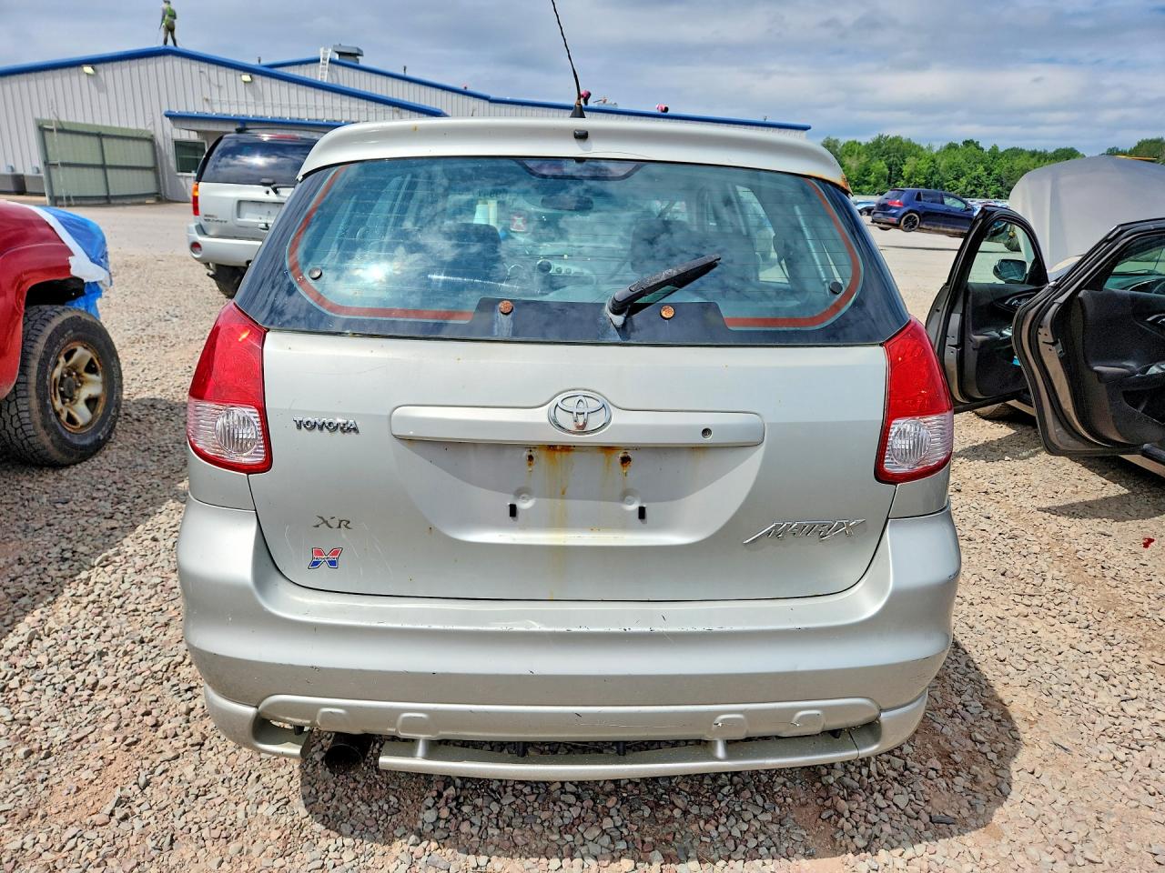 2003 Toyota Matrix Silver vin: 2T1KR32E53C054509