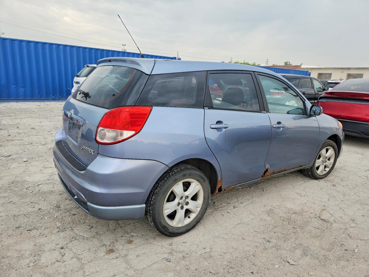2003 Toyota Matrix Xr Blue vin: 2T1KR32E53C125305