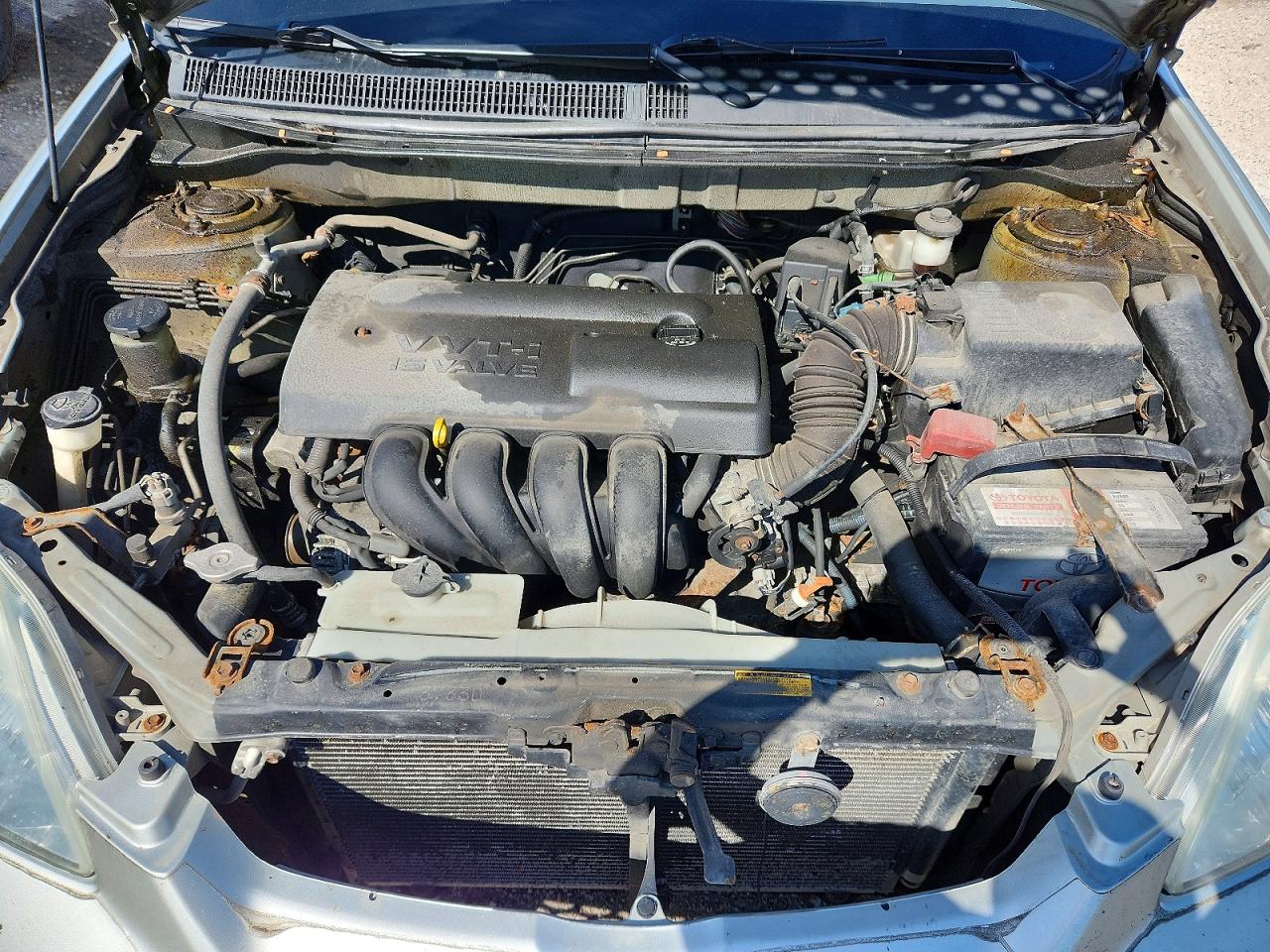 2004 Toyota Corolla Matrix Xr Silver vin: 2T1KR32E54C786334