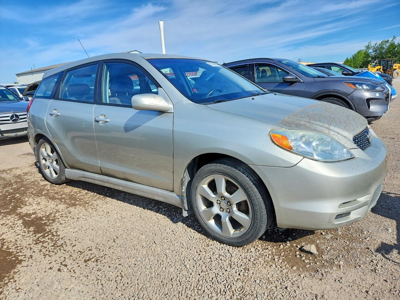 2004 Toyota Corolla Matrix Xr Silver vin: 2T1KR32E54C786334