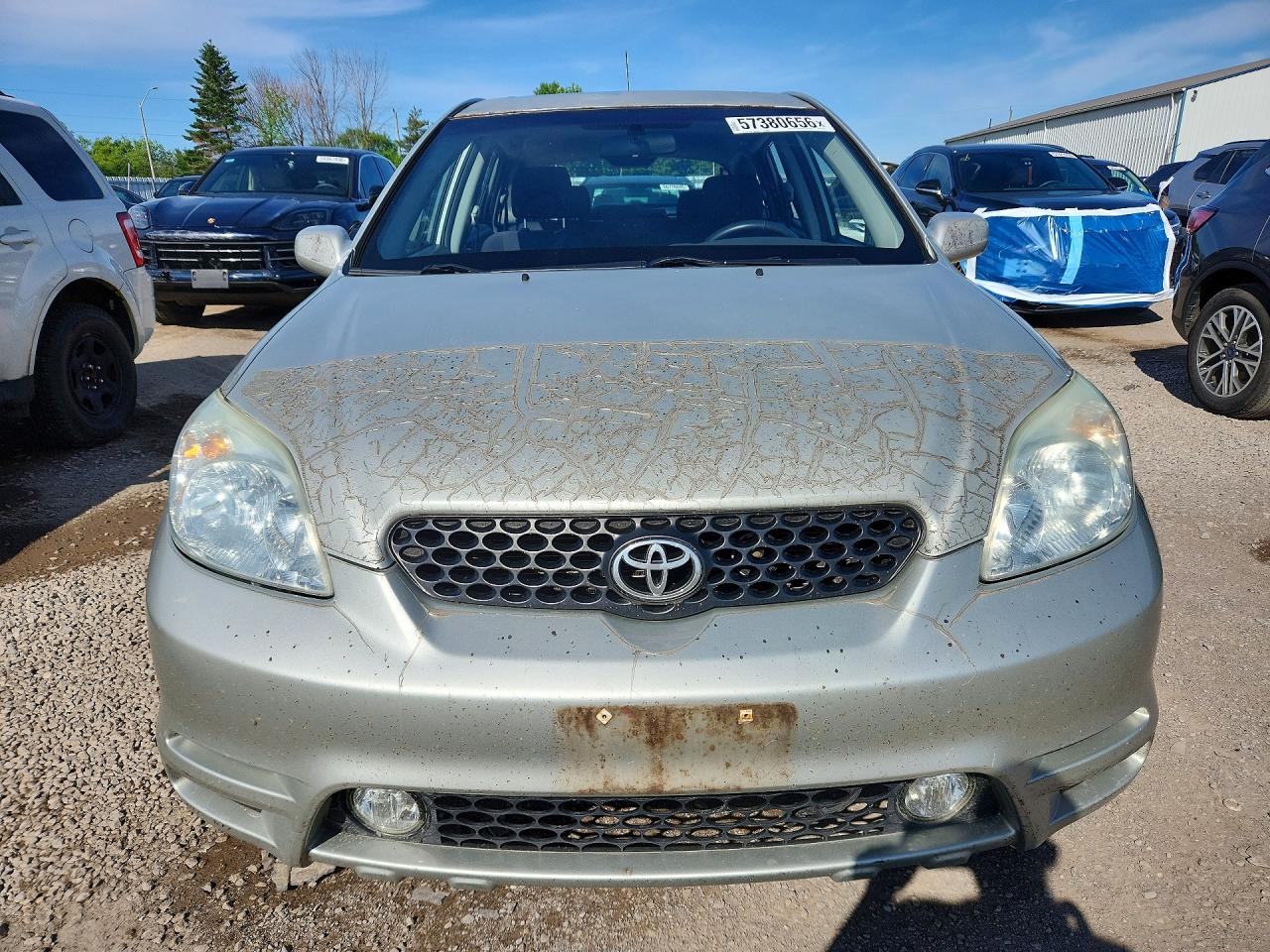 2004 Toyota Corolla Matrix Xr Silver vin: 2T1KR32E54C786334