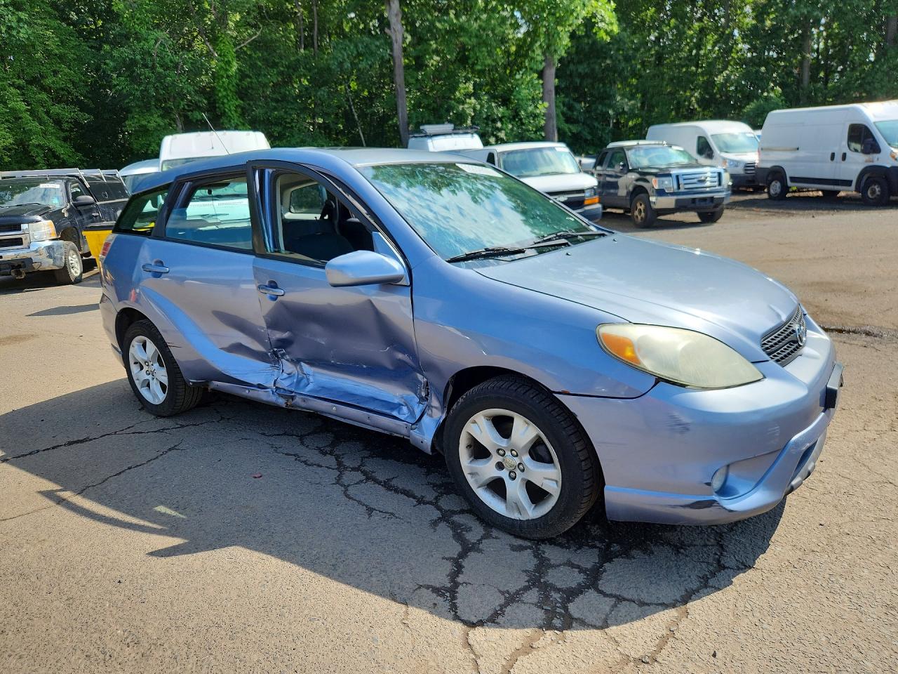 2005 Toyota Corolla Matrix Xr Silver vin: 2T1KR32E55C326592