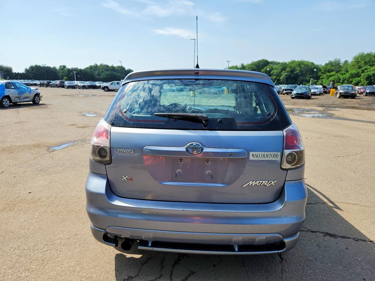 2005 Toyota Corolla Matrix Xr Silver vin: 2T1KR32E55C326592