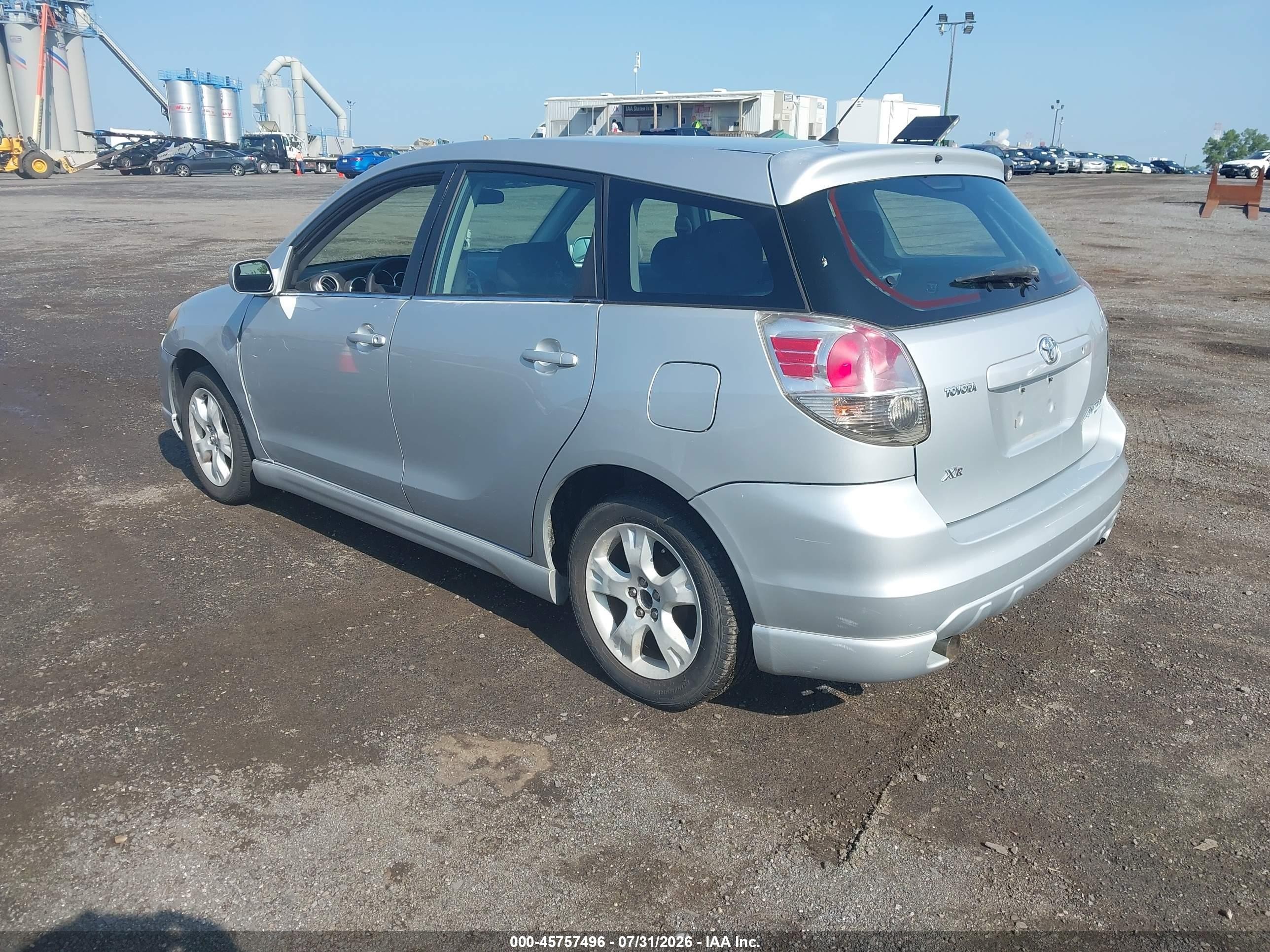 2005 Toyota Matrix Xr Silver vin: 2T1KR32E55C334935