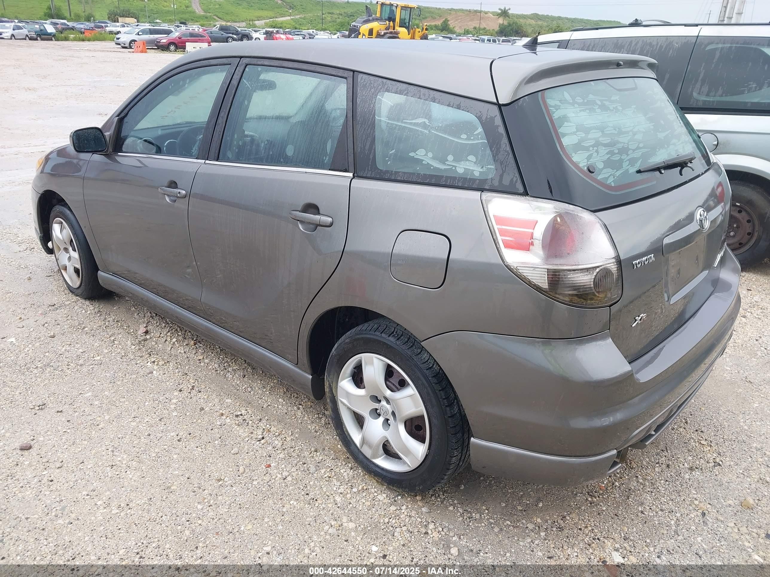 2005 Toyota Corolla Matrix Xr Gray vin: 2T1KR32E55C363299