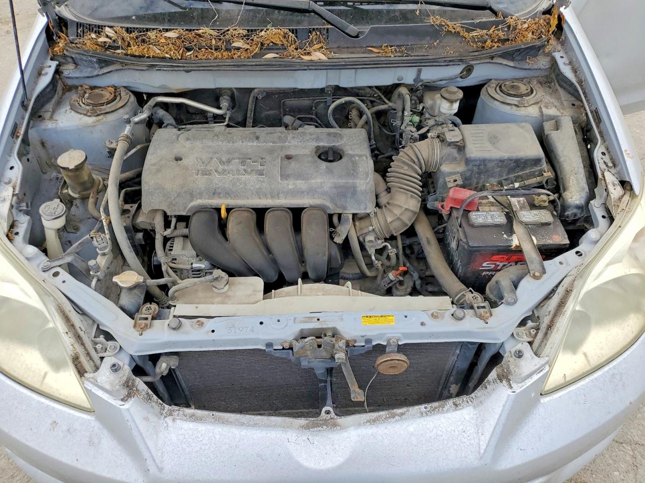 2005 Toyota Corolla Matrix Xr Silver vin: 2T1KR32E55C440155