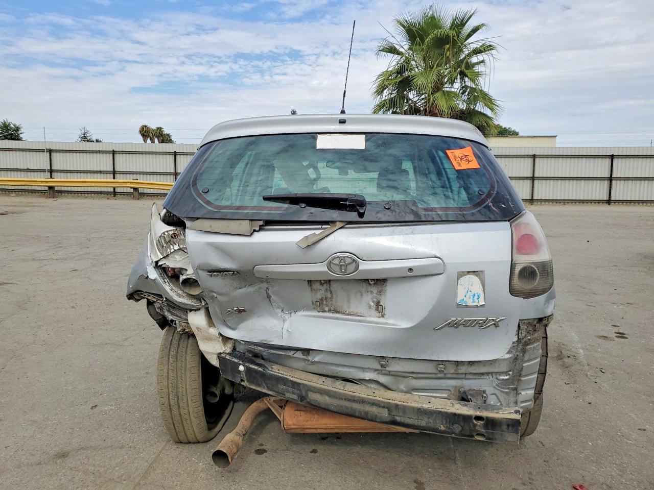 2005 Toyota Corolla Matrix Xr Silver vin: 2T1KR32E55C440155
