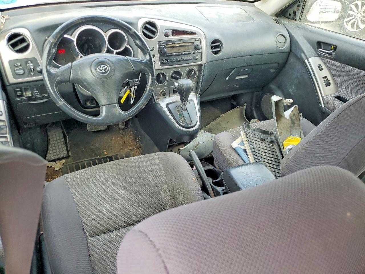 2005 Toyota Corolla Matrix Xr Silver vin: 2T1KR32E55C440155
