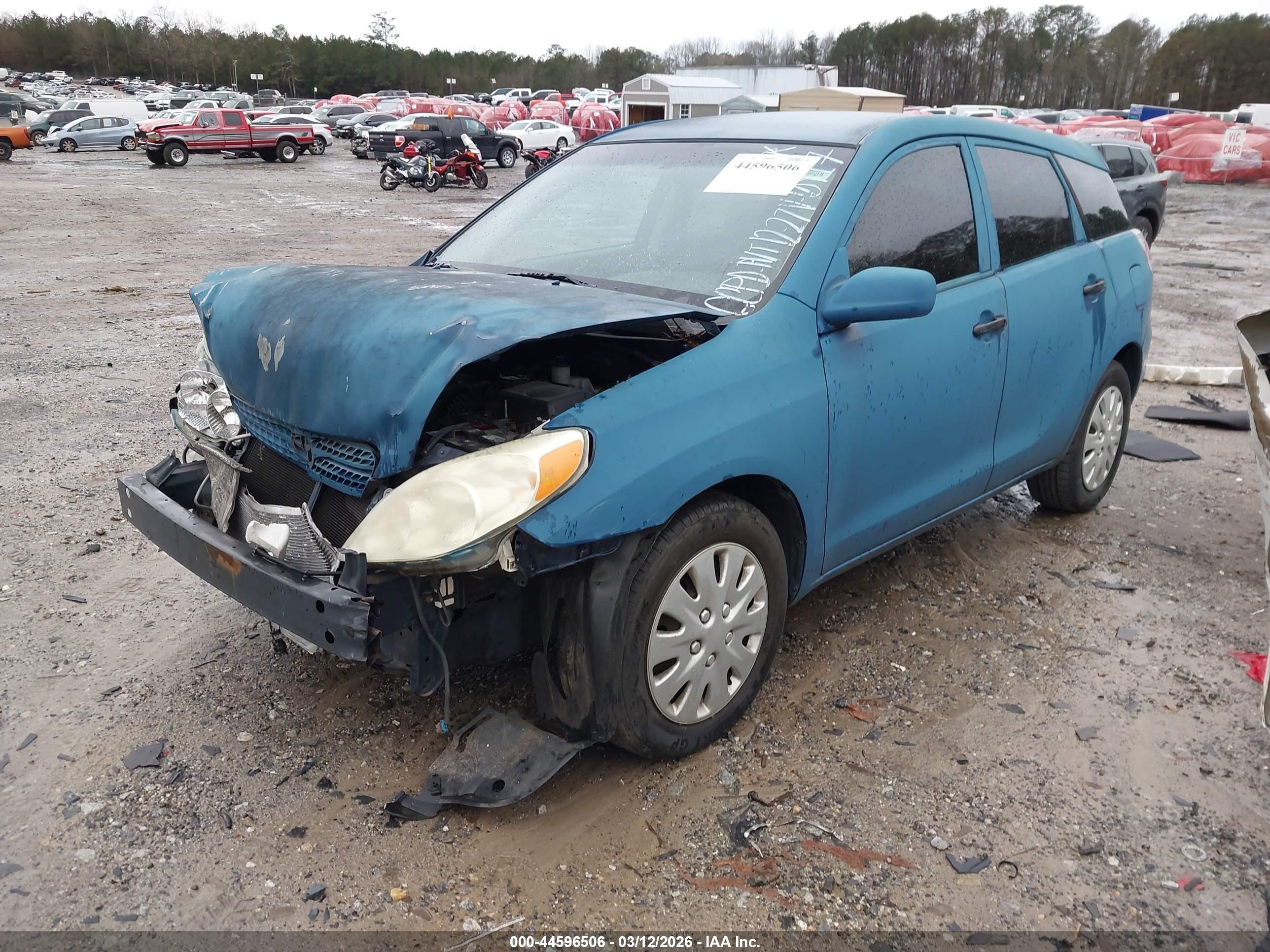 2005 Toyota Matrix   Синий vin: 2T1KR32E55C470417