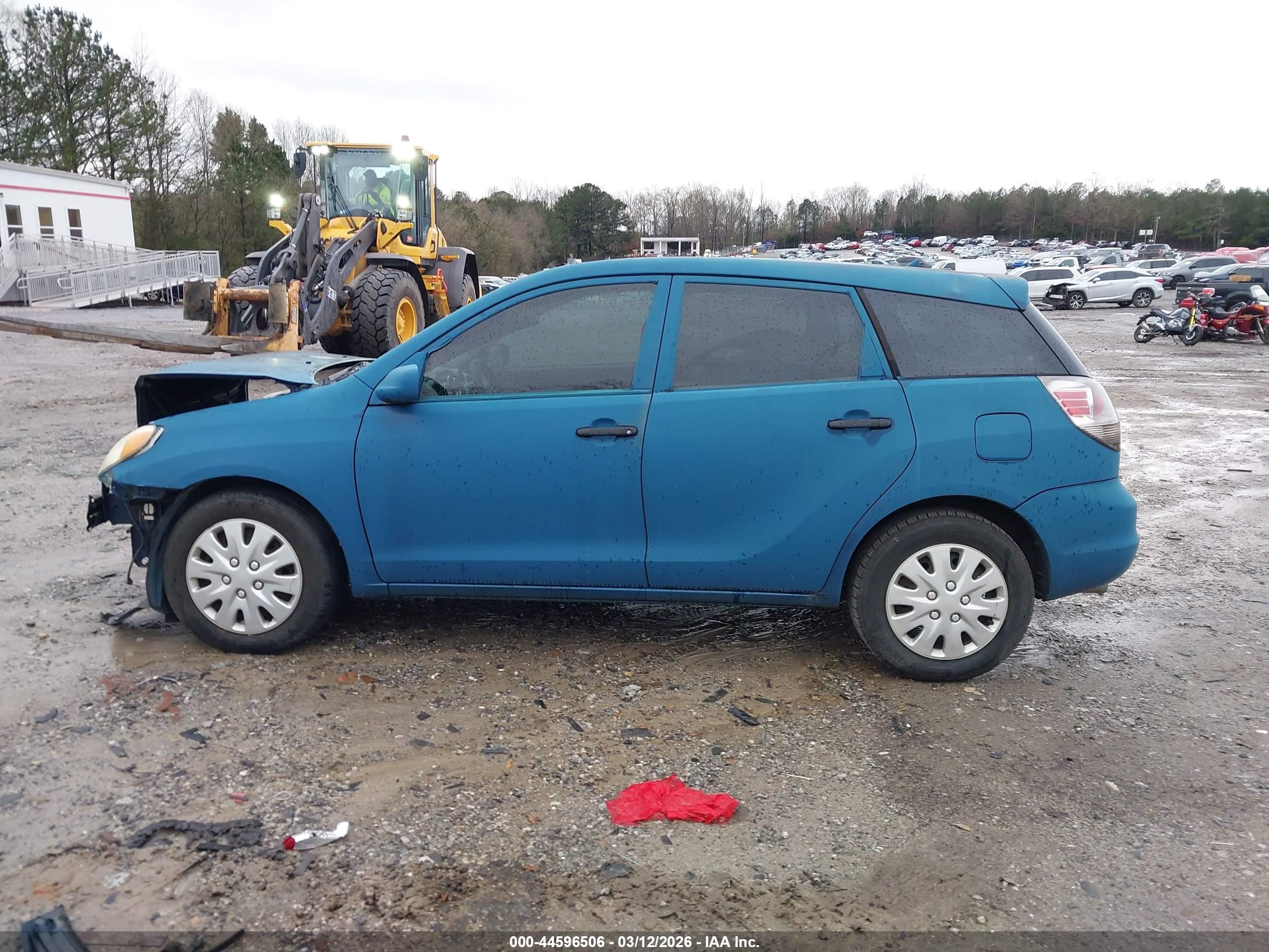 2005 Toyota Matrix   Синий vin: 2T1KR32E55C470417