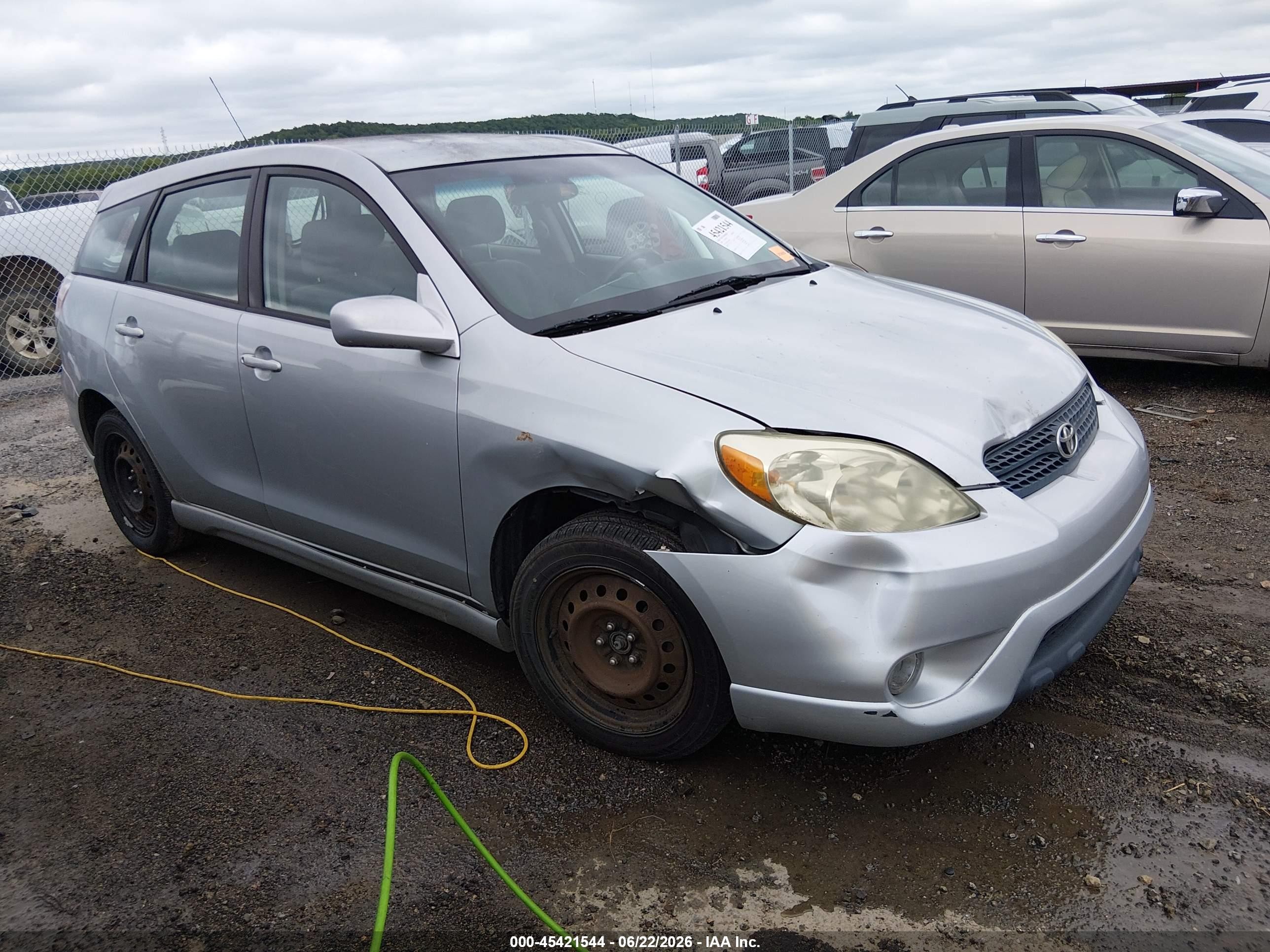2006 Toyota Matrix Xr Silver vin: 2T1KR32E56C558711