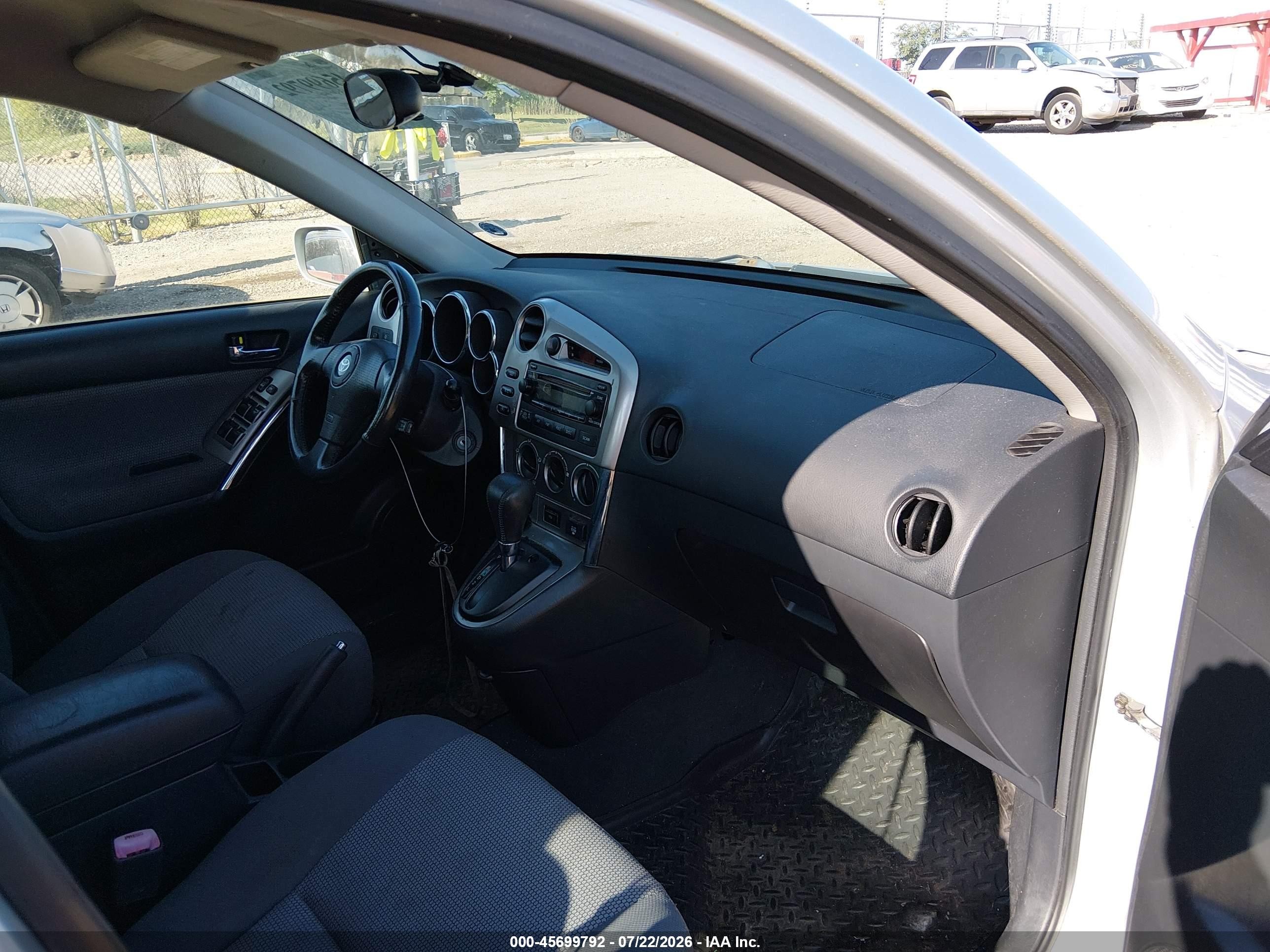 2006 Toyota Matrix Xr Silver vin: 2T1KR32E56C577887