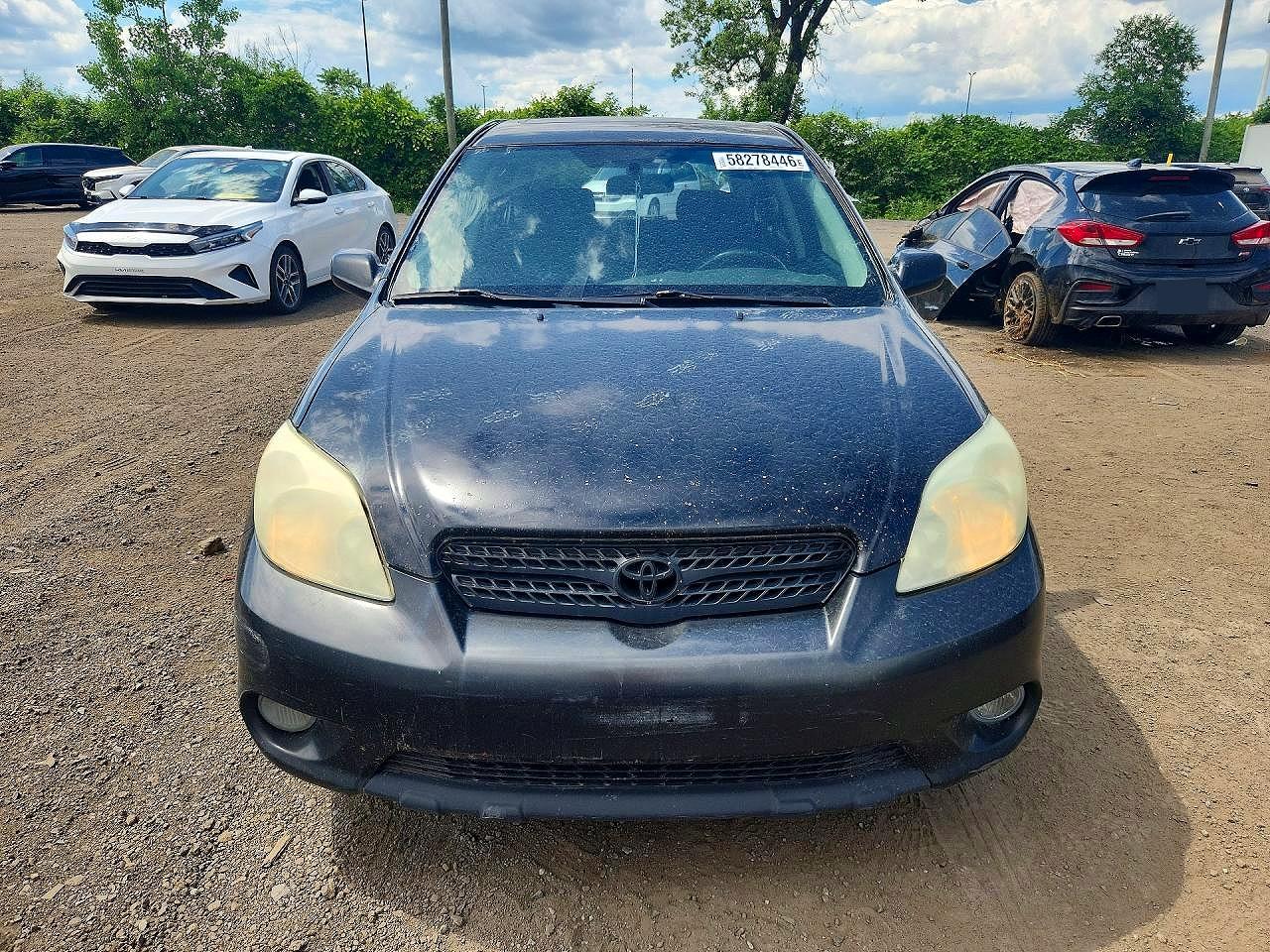 2006 Toyota Corolla Matrix Xr Black vin: 2T1KR32E56C580434