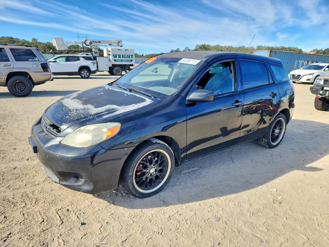 2006 Toyota Matrix Base Black vin: 2T1KR32E56C592034