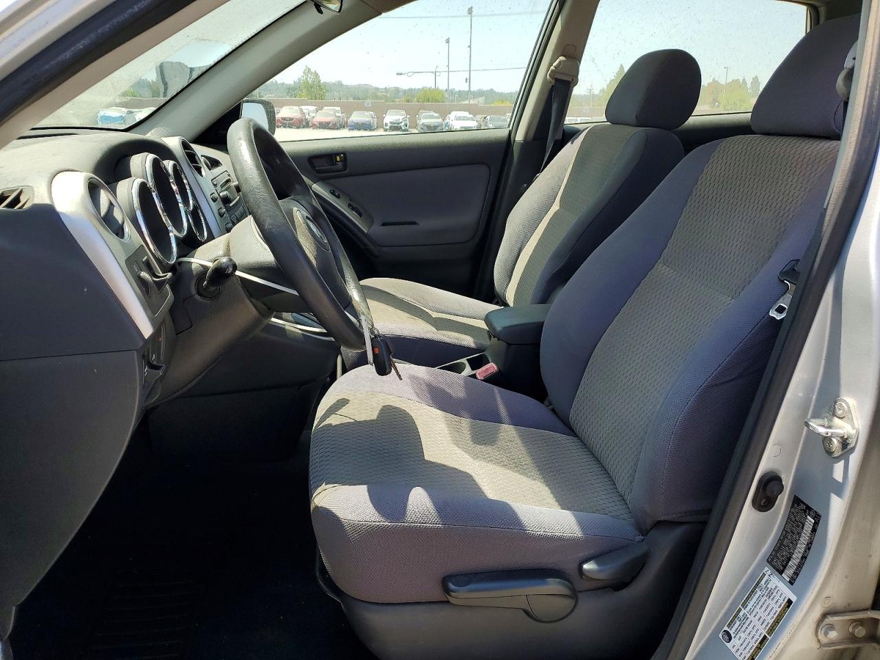 2006 Toyota Corolla Matrix Xr Silver vin: 2T1KR32E56C613397