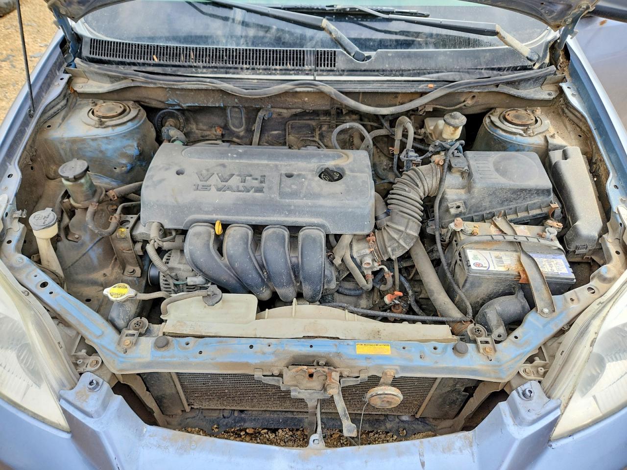 2007 Toyota Corolla Matrix Xr Blue vin: 2T1KR32E57C668627