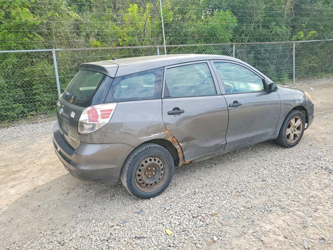2007 Toyota Matrix Base Gray vin: 2T1KR32E57C680955