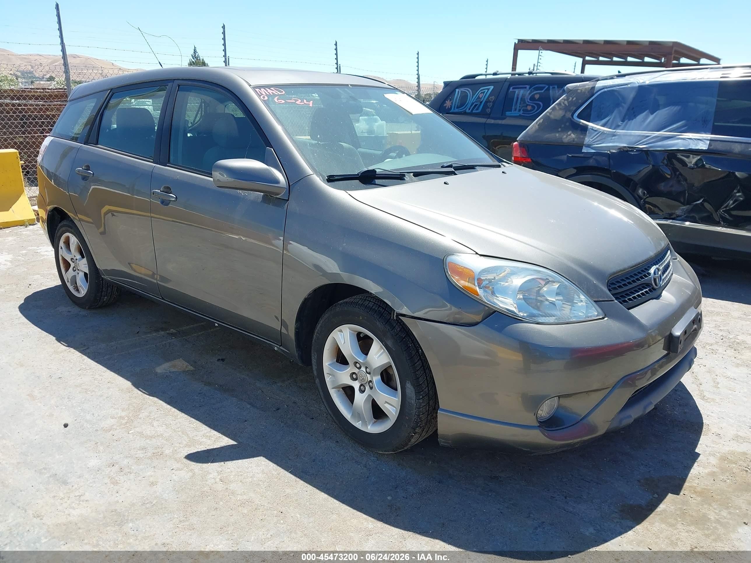 2008 Toyota Matrix Xr Gray vin: 2T1KR32E58C692976