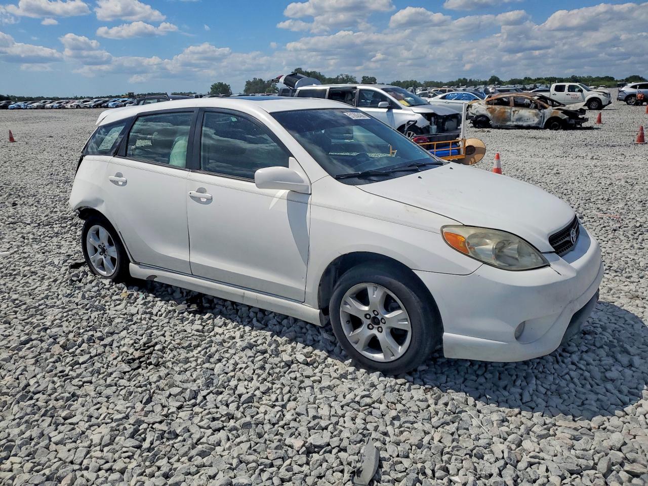 2008 Toyota Corolla Matrix Xr Белый vin: 2T1KR32E58C694940