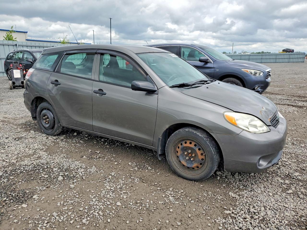 2008 Toyota Corolla Matrix Xr Gray vin: 2T1KR32E58C711400