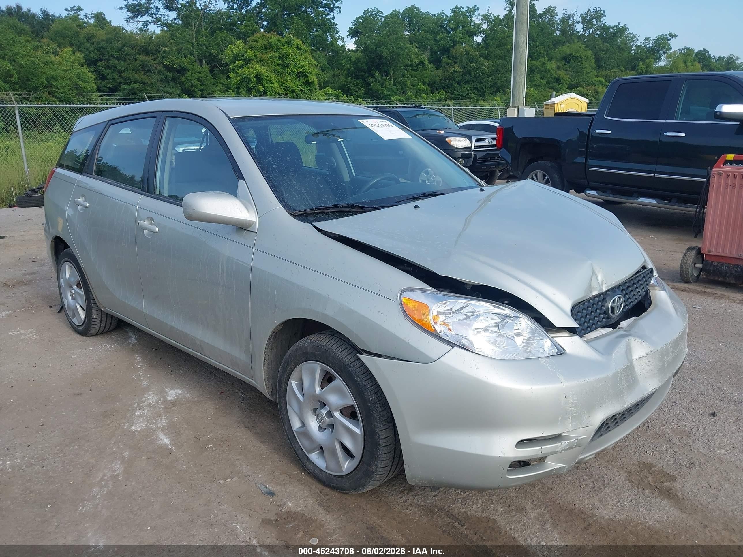 2003 Toyota Matrix Xr Silver vin: 2T1KR32E63C004833