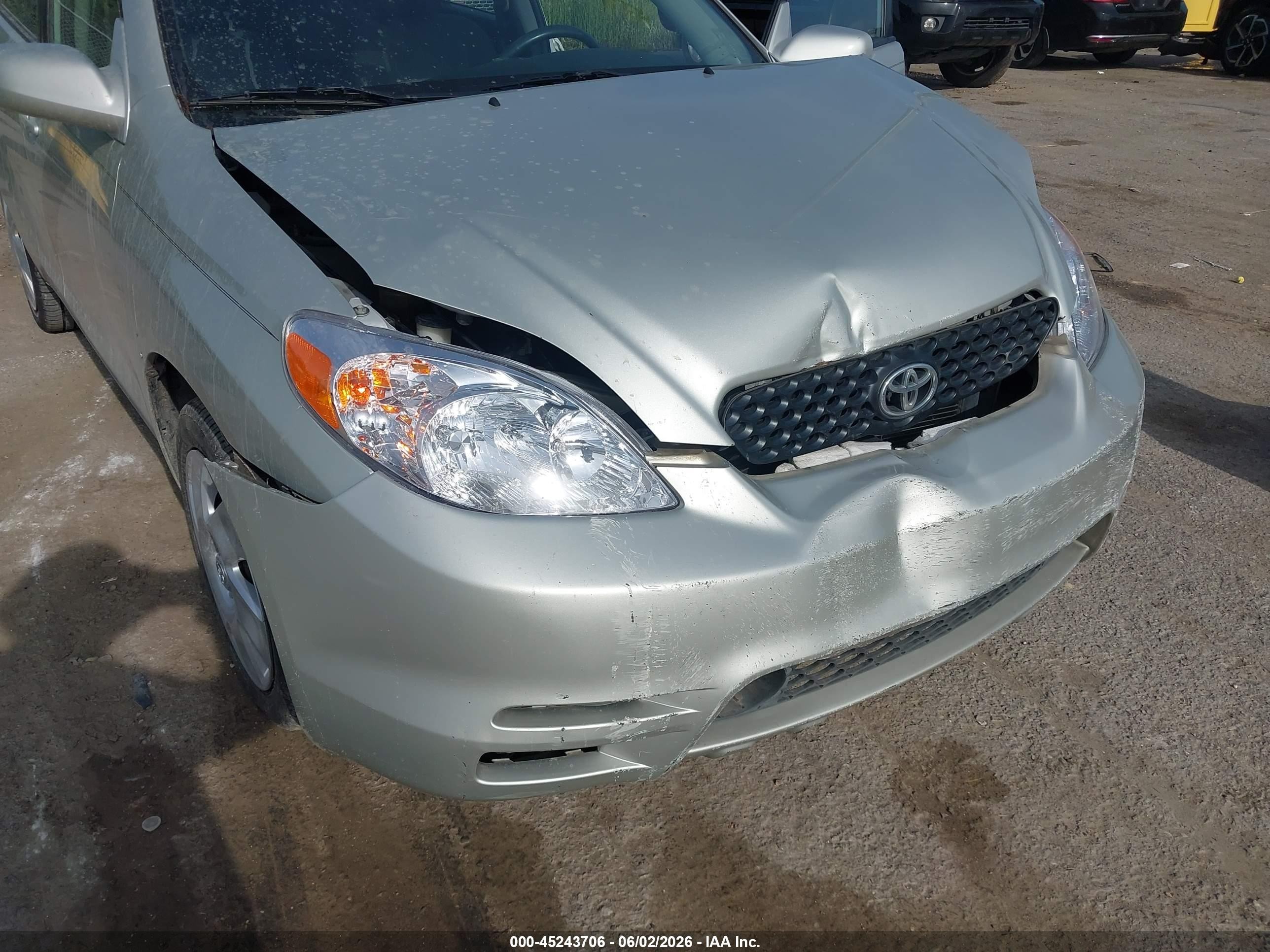 2003 Toyota Matrix Xr Silver vin: 2T1KR32E63C004833