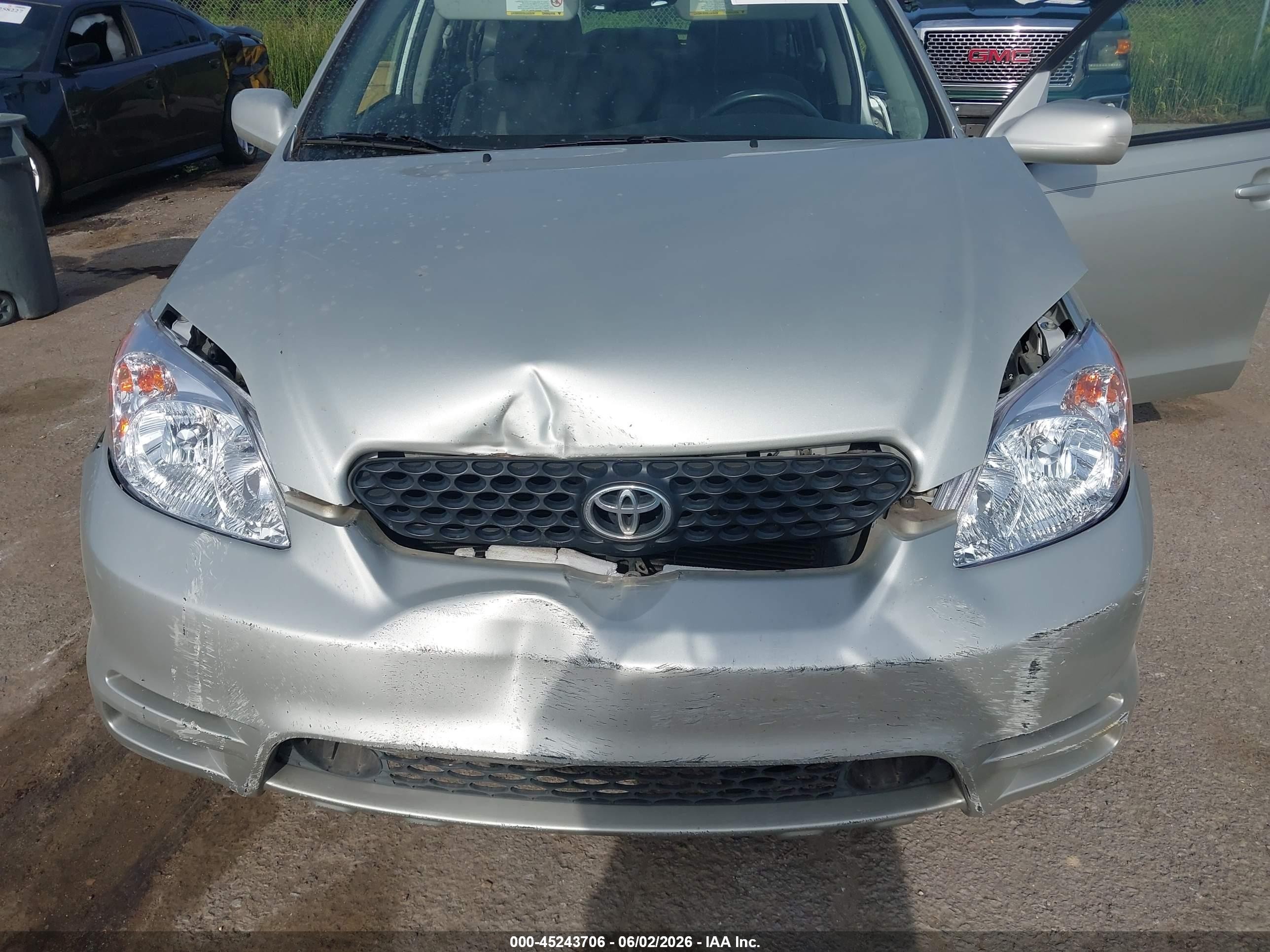2003 Toyota Matrix Xr Silver vin: 2T1KR32E63C004833