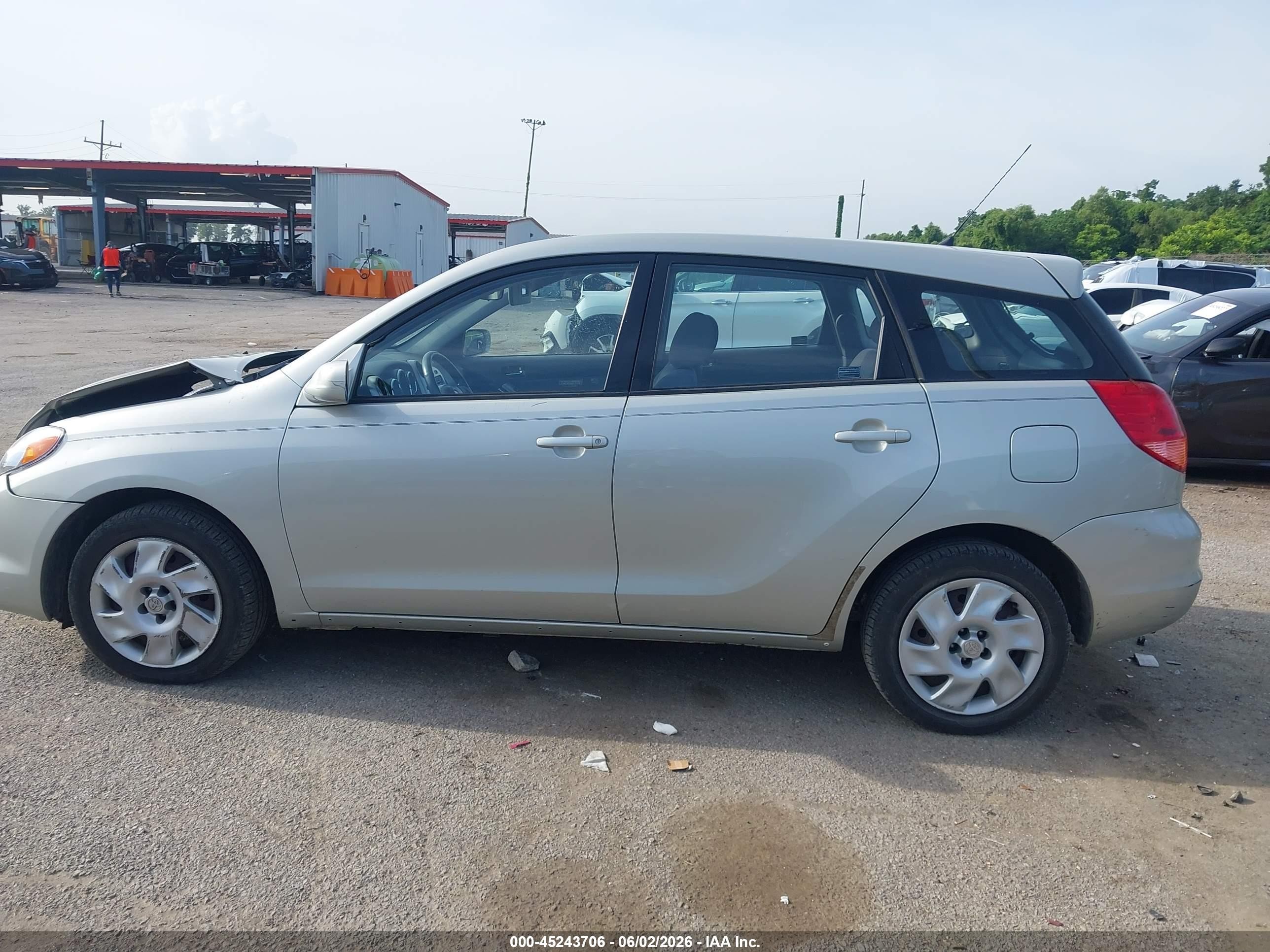 2003 Toyota Matrix Xr Silver vin: 2T1KR32E63C004833
