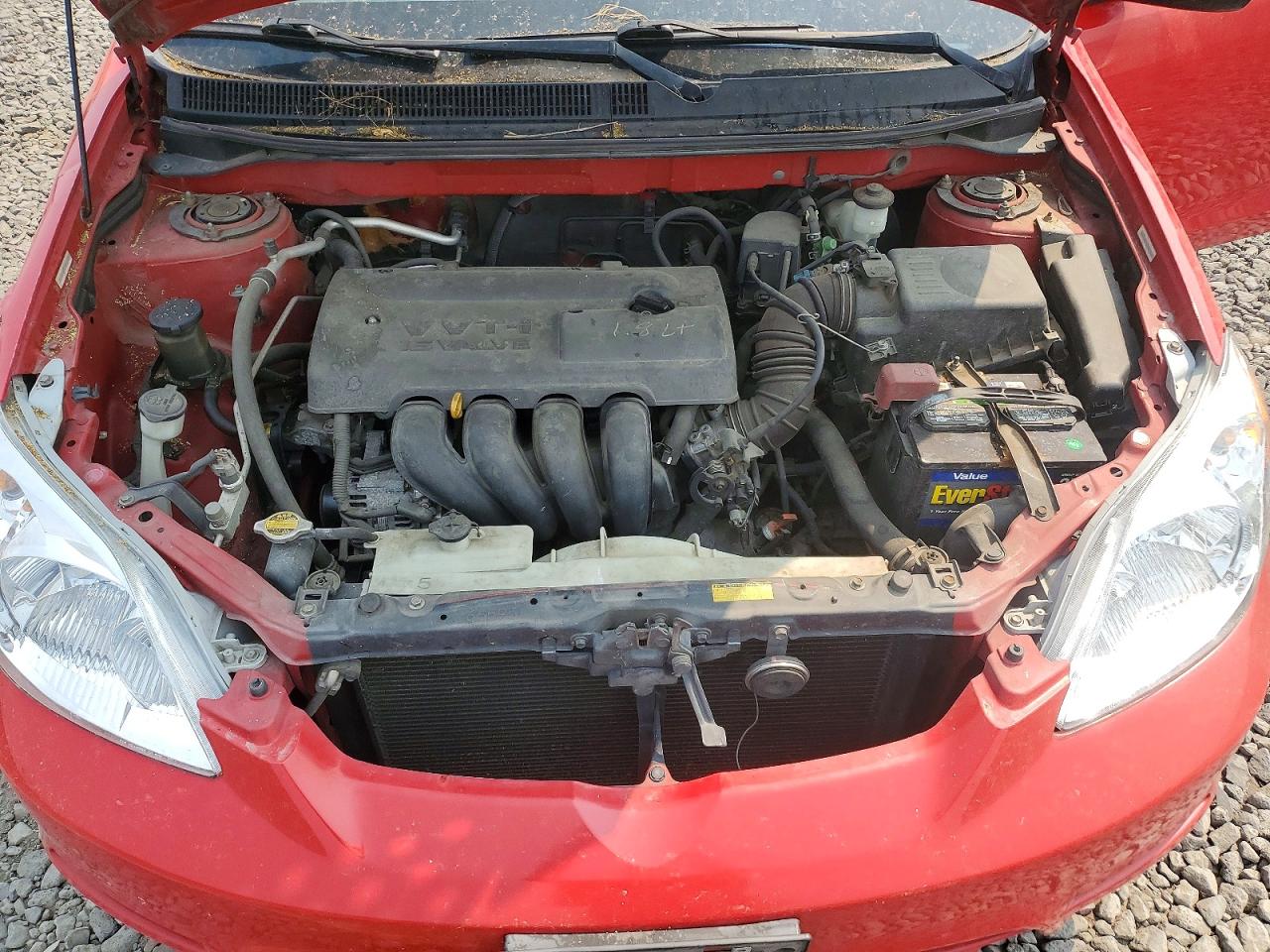 2003 Toyota Corolla Matrix Xr Red vin: 2T1KR32E63C019445