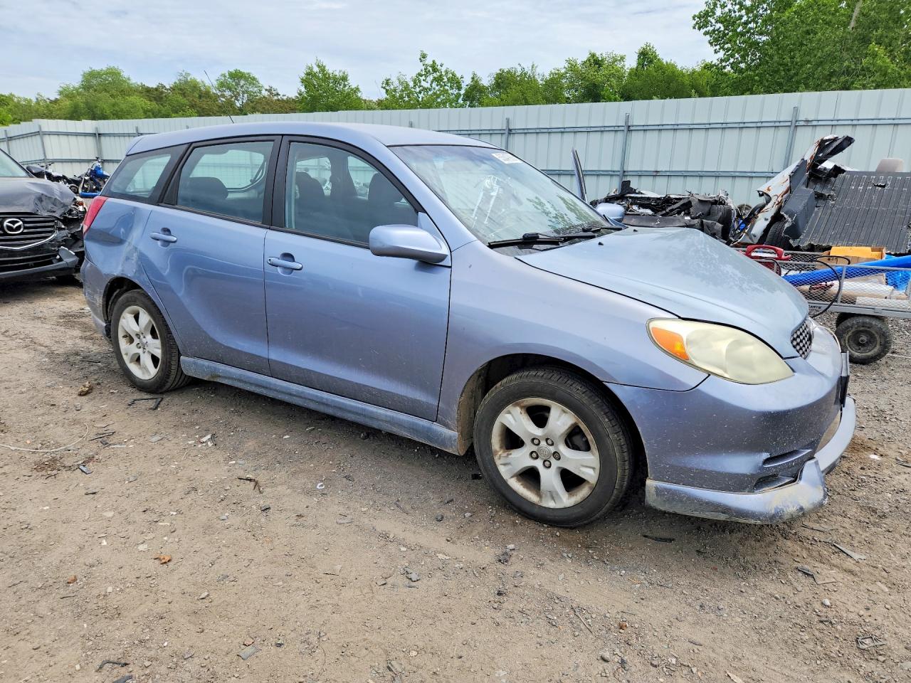 2003 Toyota Corolla Matrix Xr Blue vin: 2T1KR32E63C091066