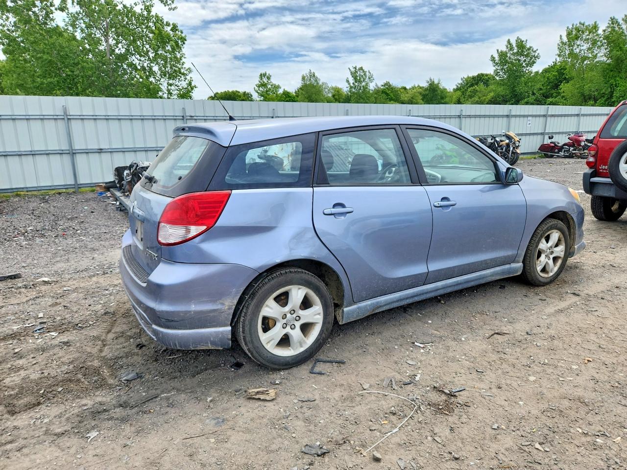2003 Toyota Corolla Matrix Xr Blue vin: 2T1KR32E63C091066