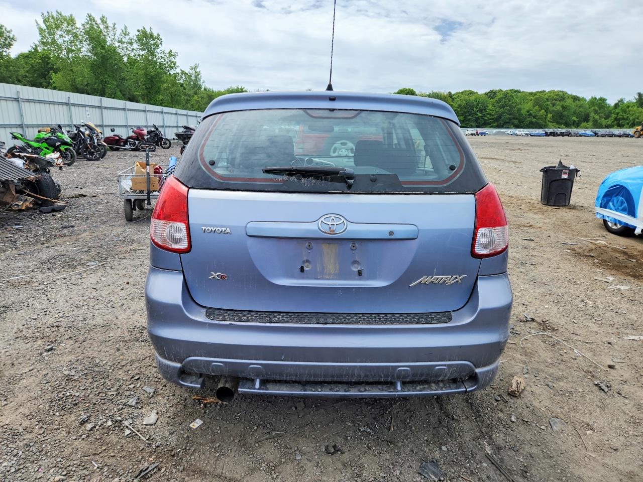 2003 Toyota Corolla Matrix Xr Blue vin: 2T1KR32E63C091066