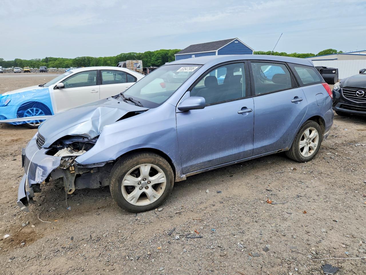 2003 Toyota Corolla Matrix Xr Blue vin: 2T1KR32E63C091066