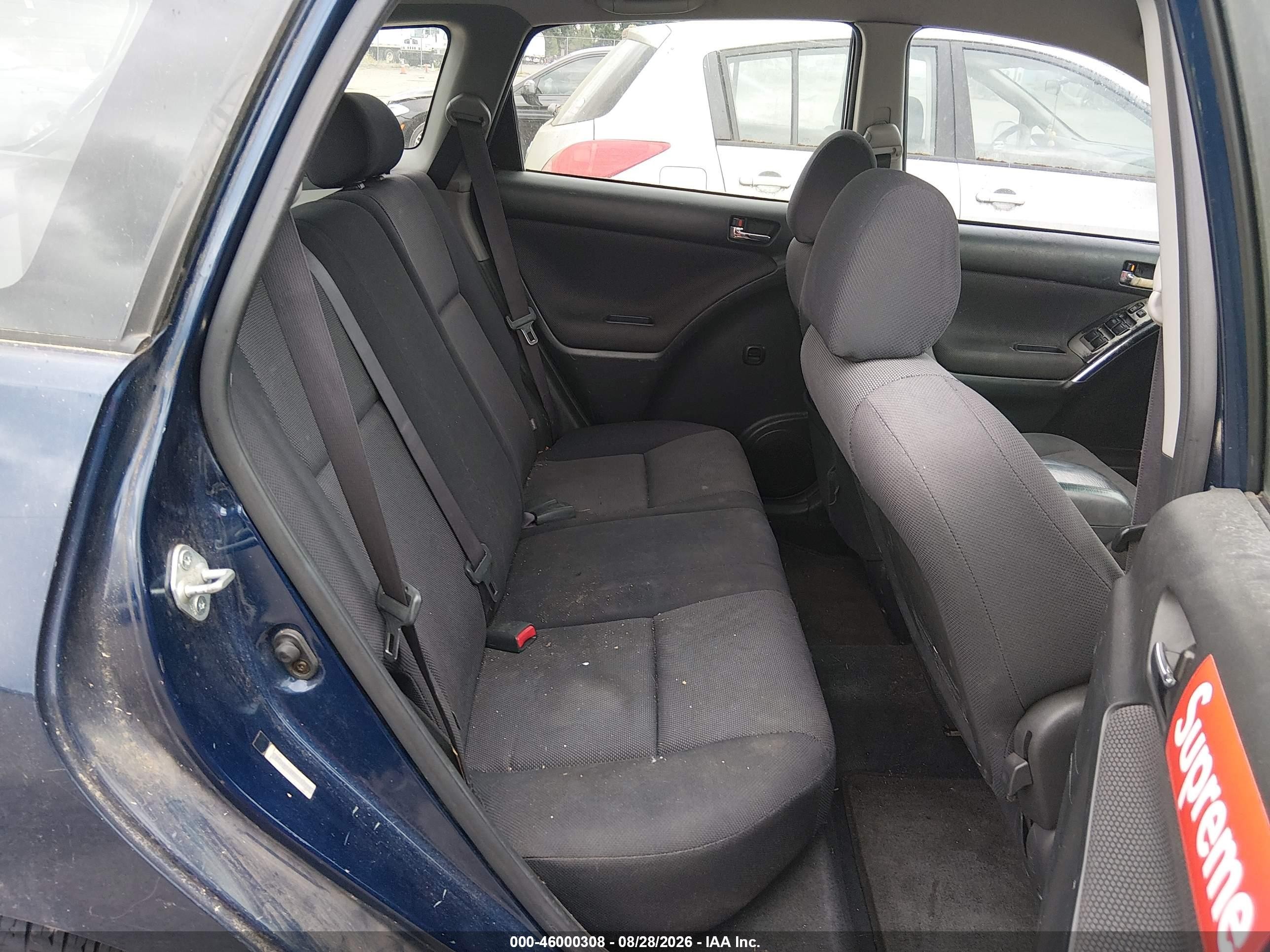 2003 Toyota Matrix Xr Black vin: 2T1KR32E63C115771
